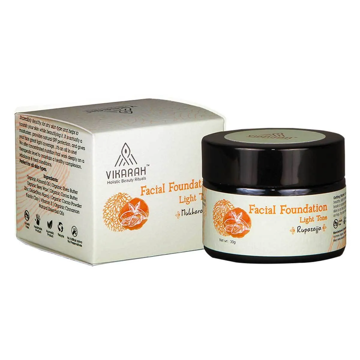 Ayurvedic Facial Foundation Light Tone