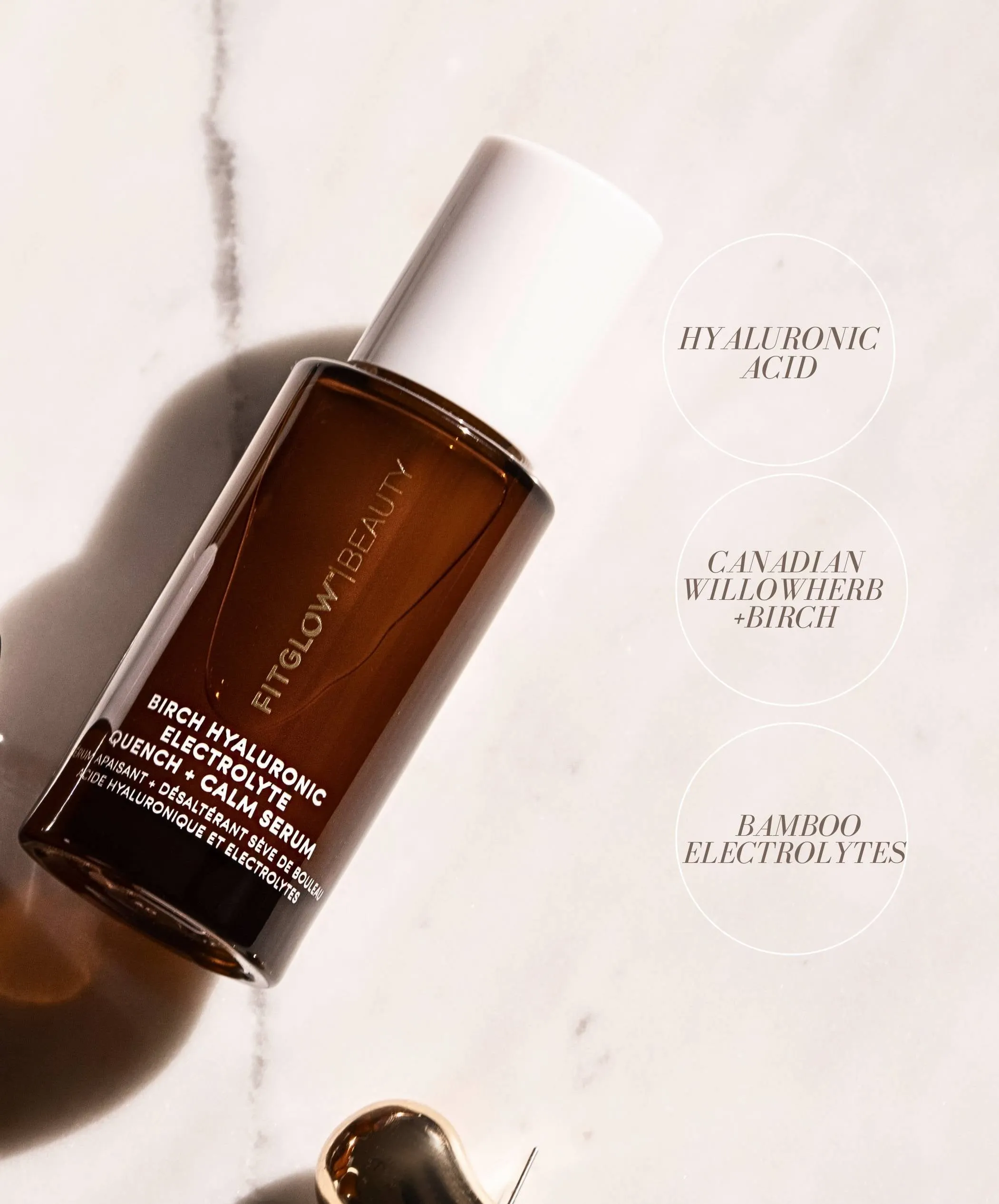 Birch Hyaluronic Electrolyte Quench   Calm Serum - Tester