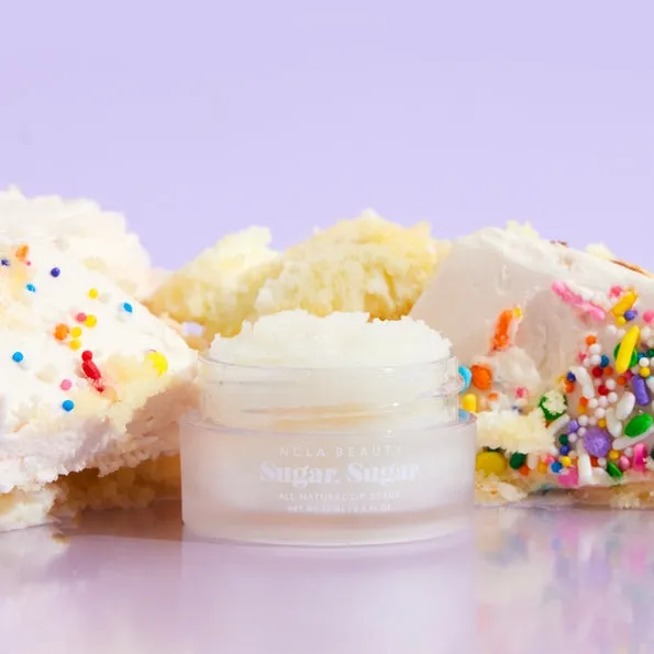 Birthday Cake Lip Scrub and Lip Treatment Set