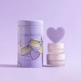 Birthday Cake Lip Scrub and Lip Treatment Set