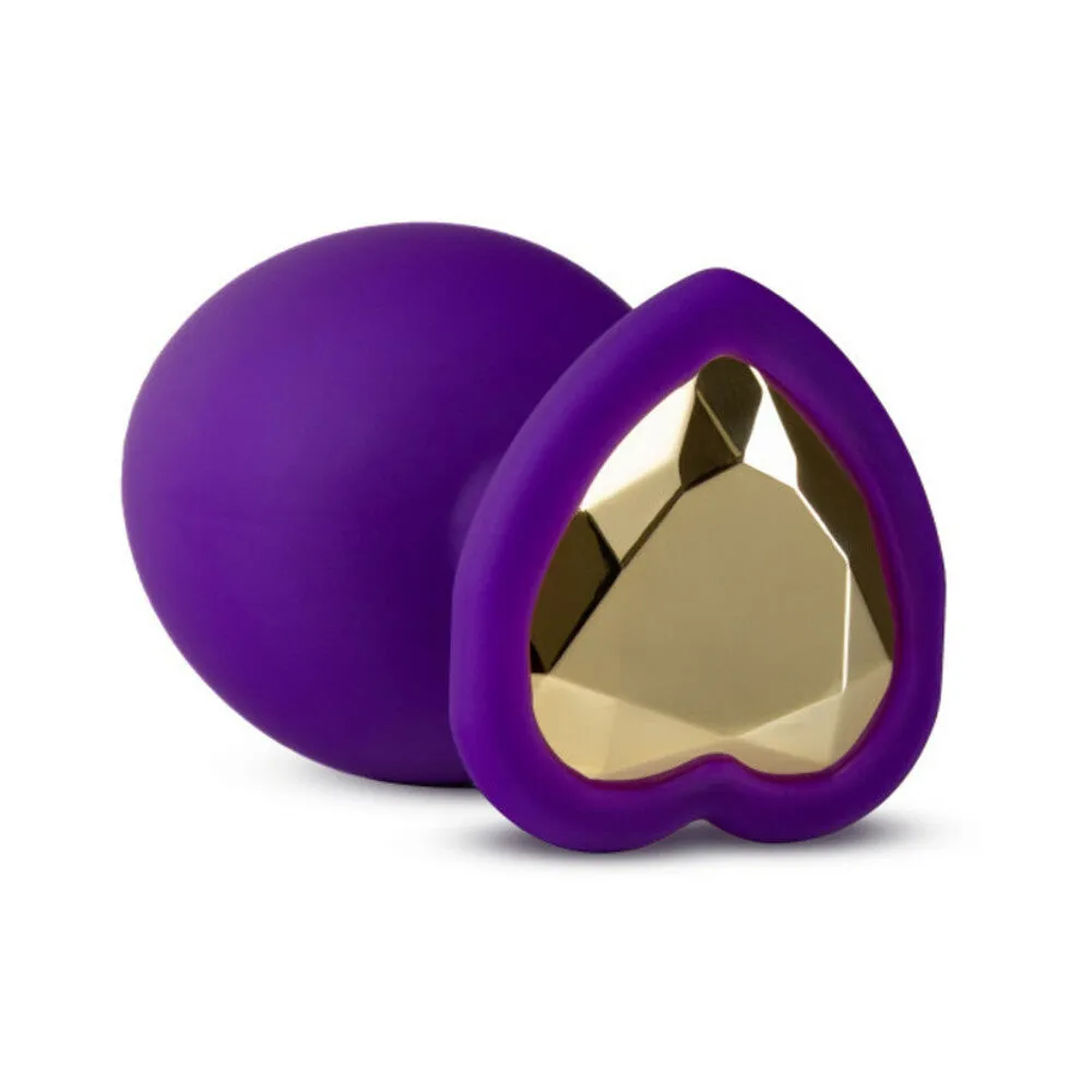 Blush Temptasia Bling Plug w/Gem Small - Purple