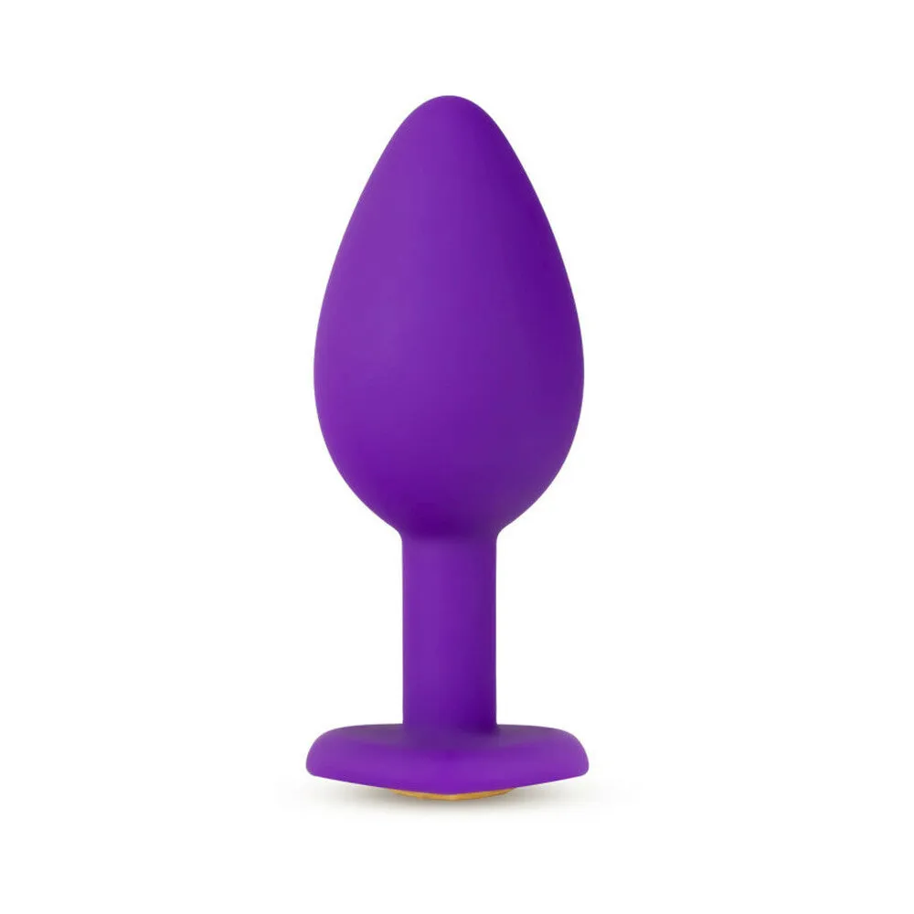 Blush Temptasia Bling Plug w/Gem Small - Purple