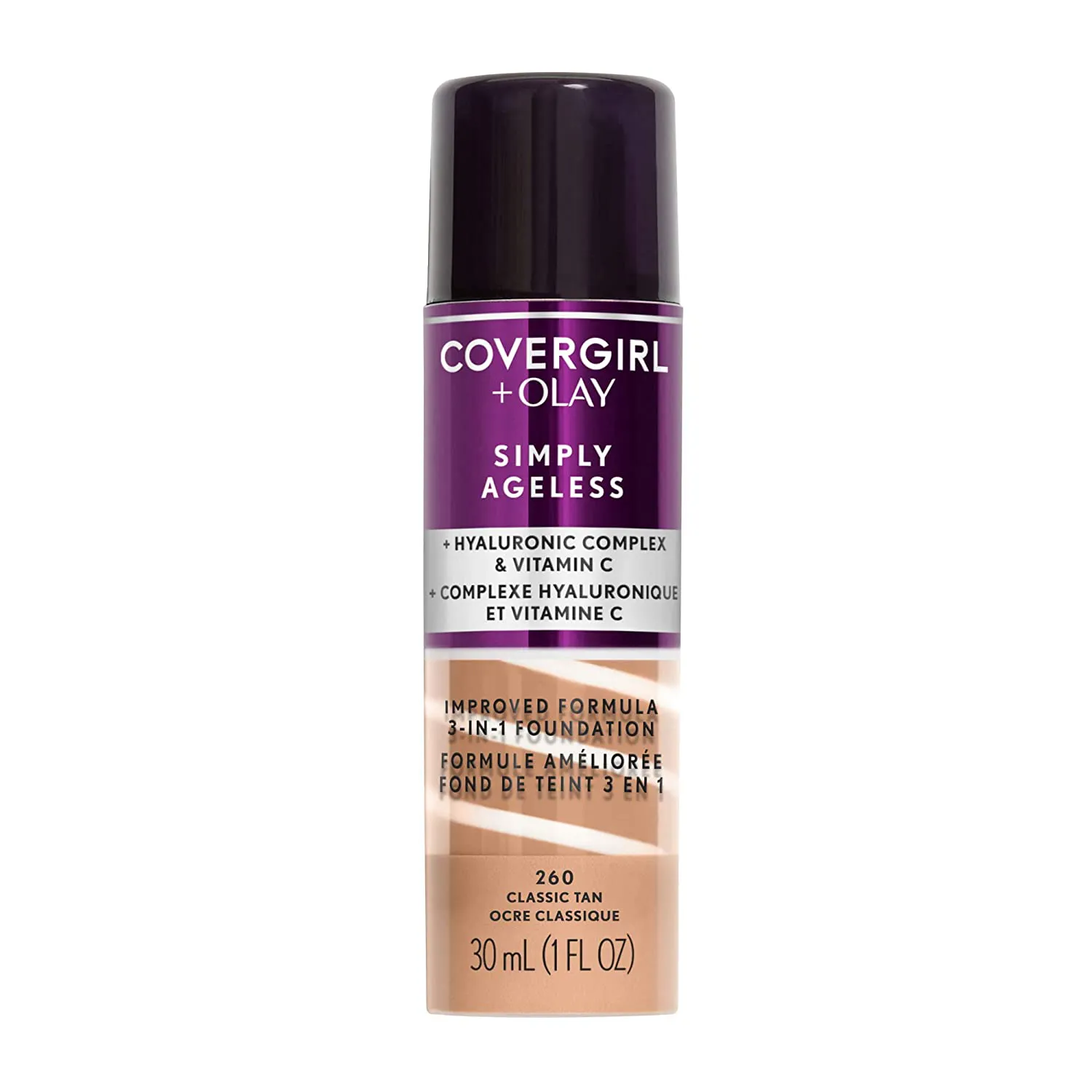 Covergirl   Olay Simply Ageless 3-In-1 Liquid Foundation, Creamy Natural