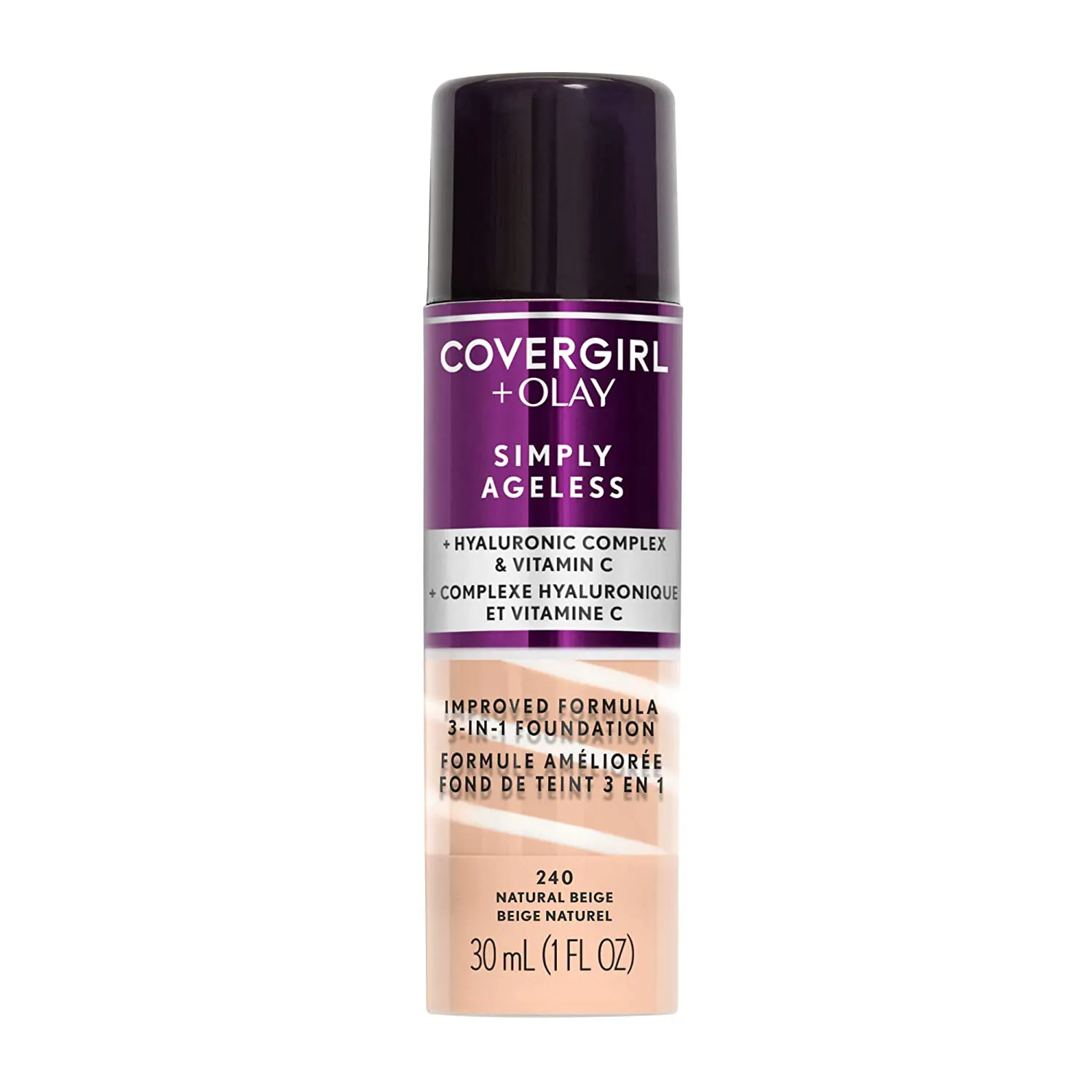 Covergirl   Olay Simply Ageless 3-In-1 Liquid Foundation, Creamy Natural