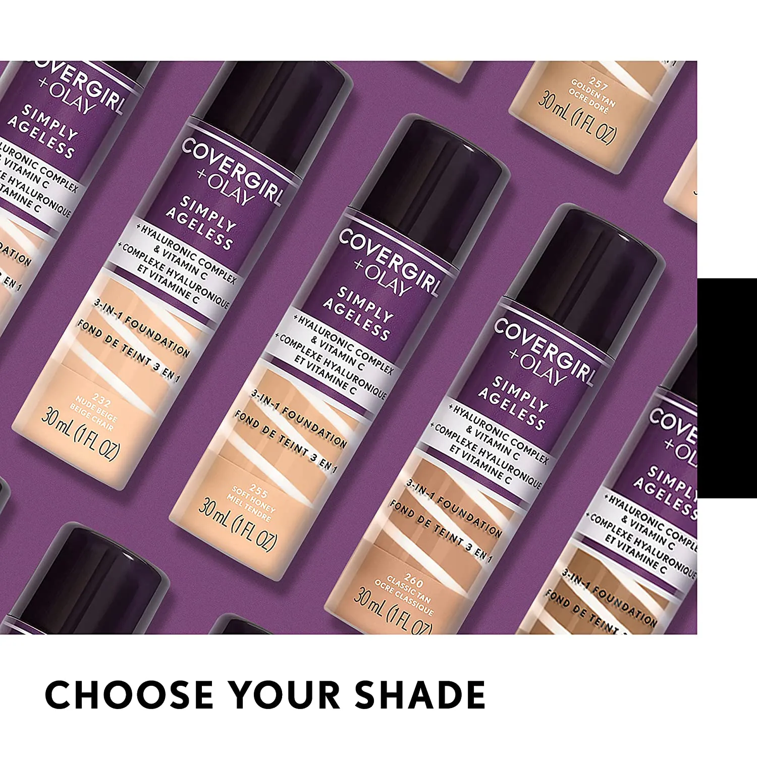 Covergirl   Olay Simply Ageless 3-In-1 Liquid Foundation, Creamy Natural