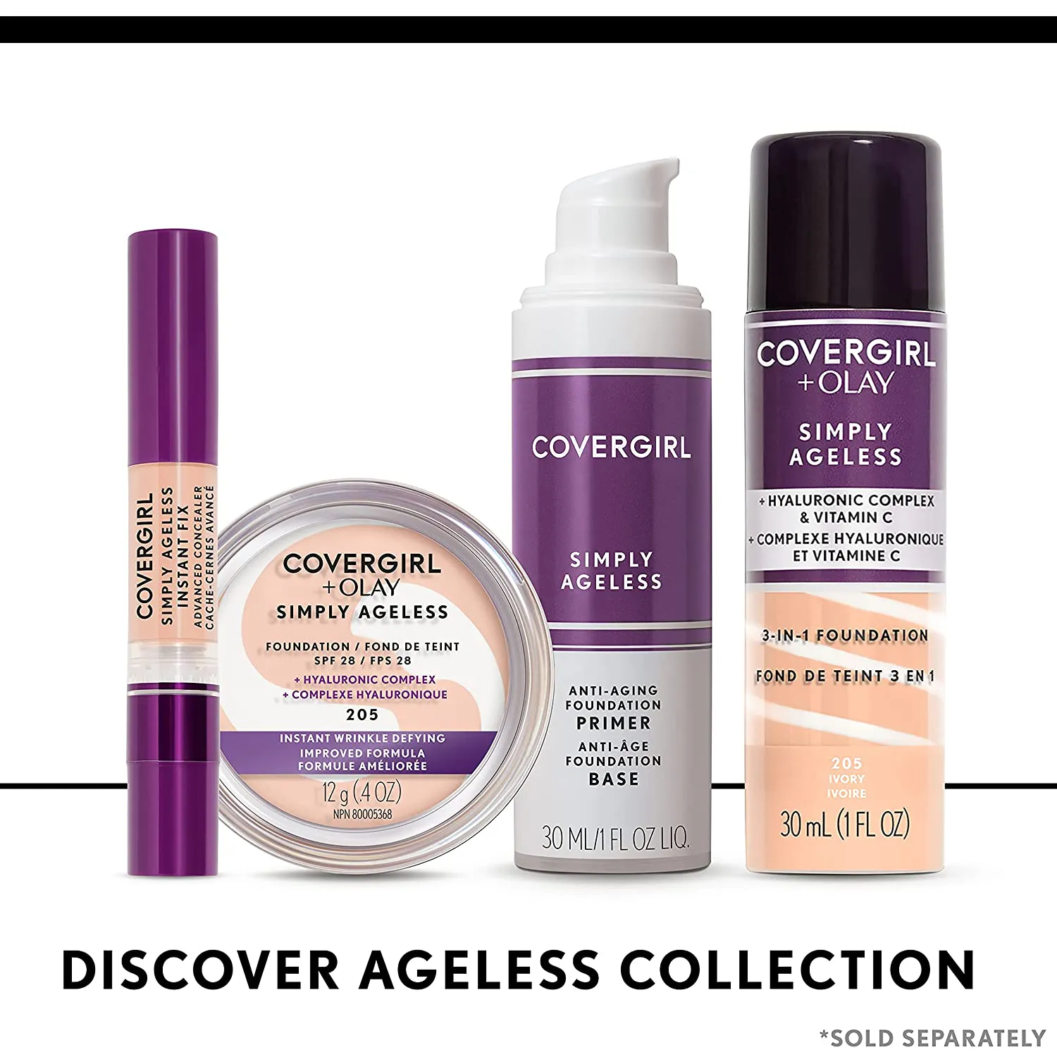 Covergirl   Olay Simply Ageless 3-In-1 Liquid Foundation, Creamy Natural