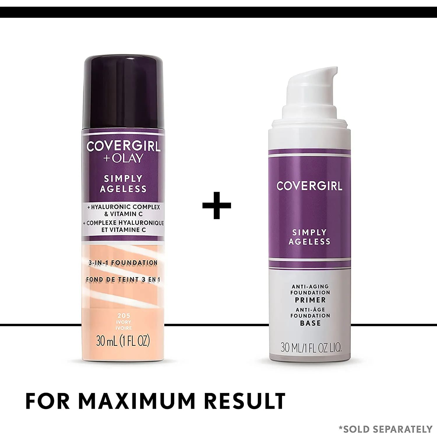 Covergirl   Olay Simply Ageless 3-In-1 Liquid Foundation, Creamy Natural