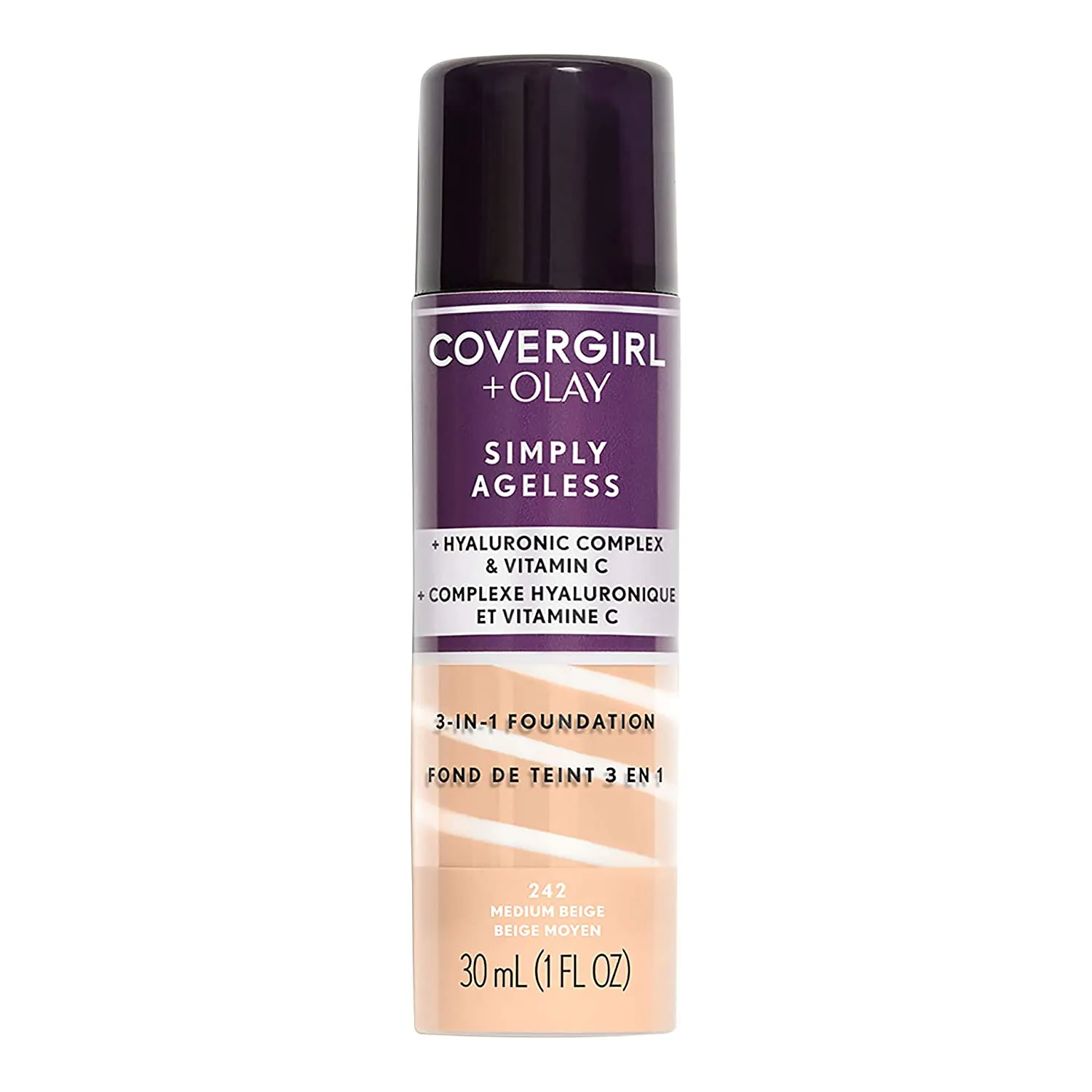 Covergirl   Olay Simply Ageless 3-In-1 Liquid Foundation, Creamy Natural