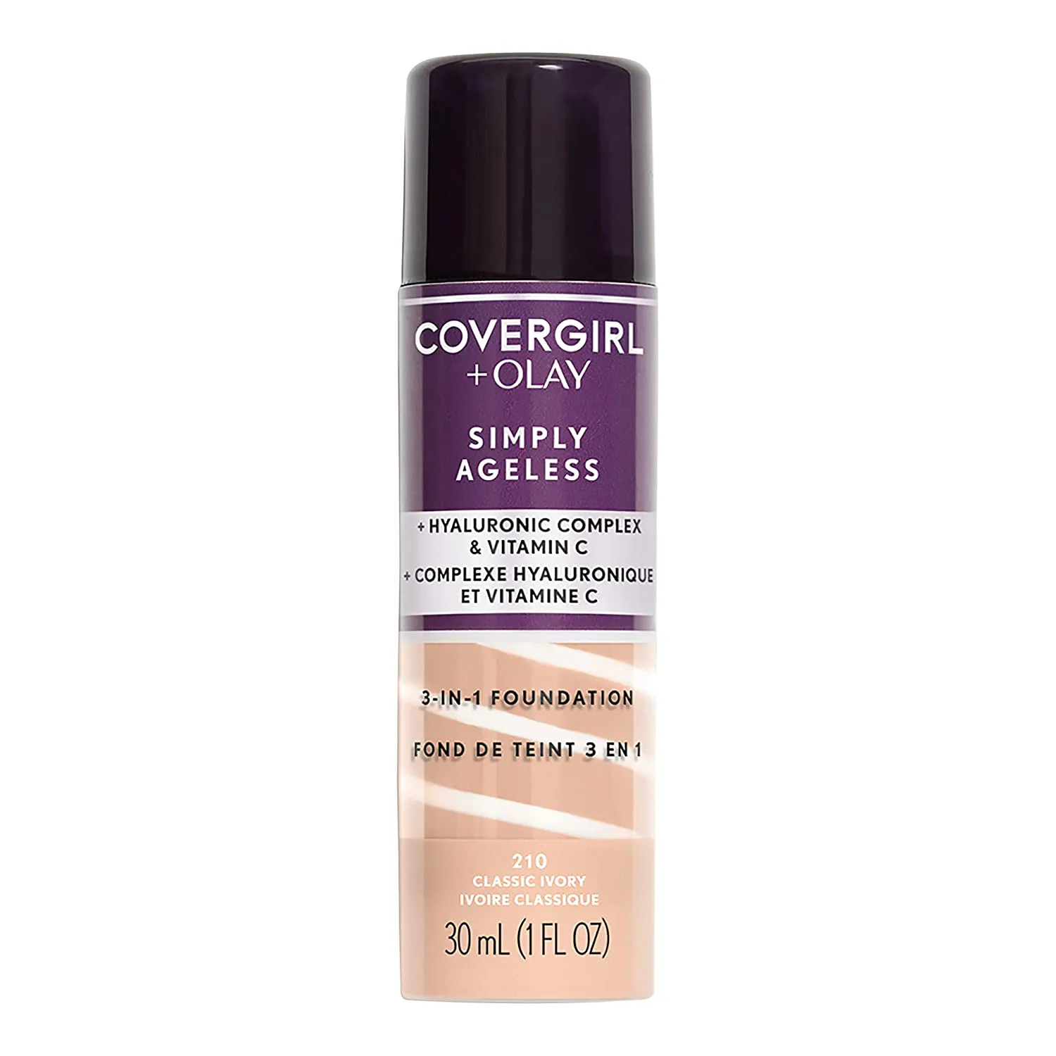 Covergirl   Olay Simply Ageless 3-In-1 Liquid Foundation, Creamy Natural