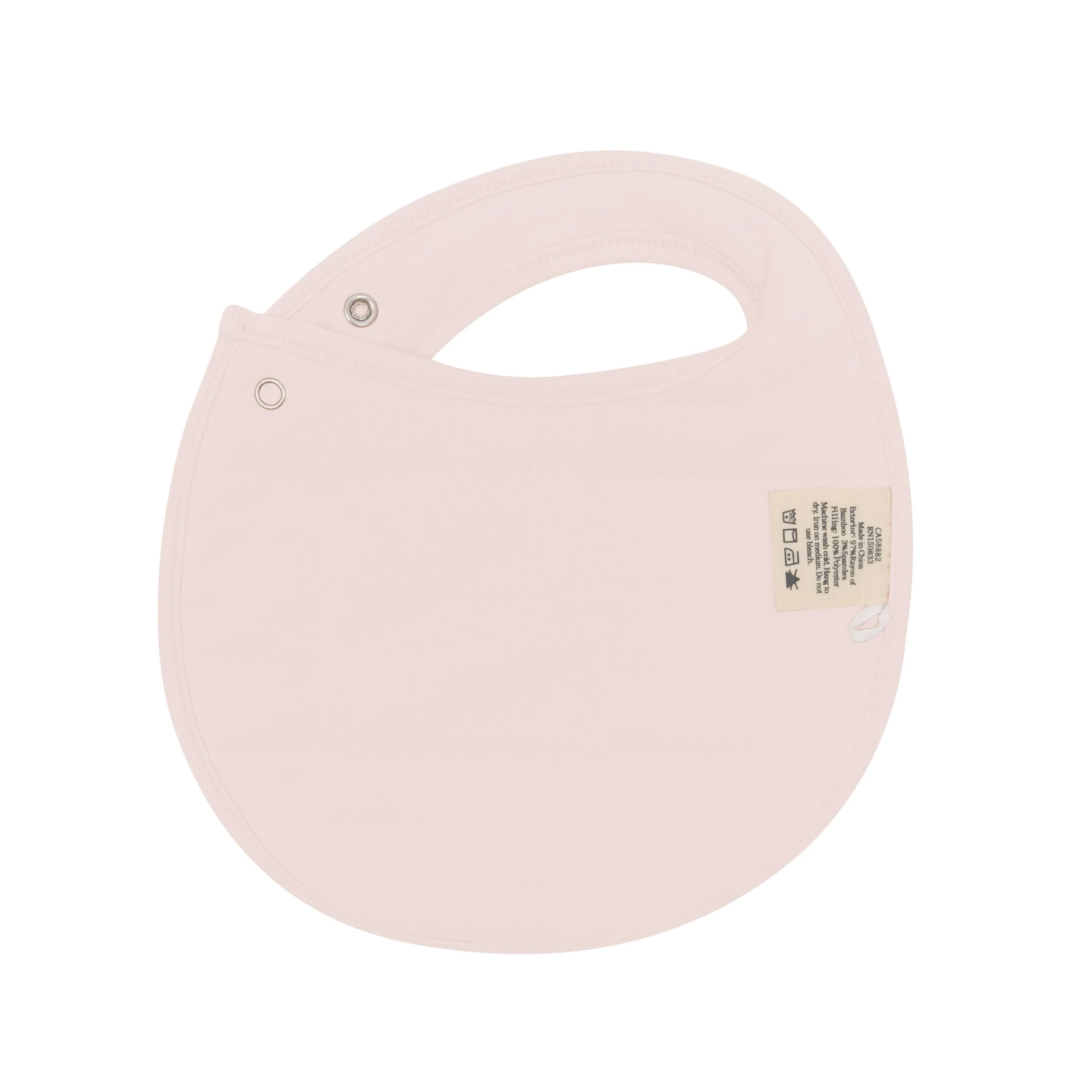 Cushy Bib in Blush Butterfly
