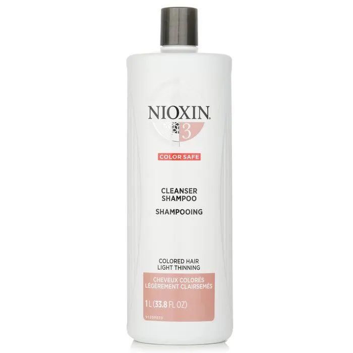 Derma Purifying System 3 Cleanser Shampoo (colored Hair, Light Thinning, Color Safe)