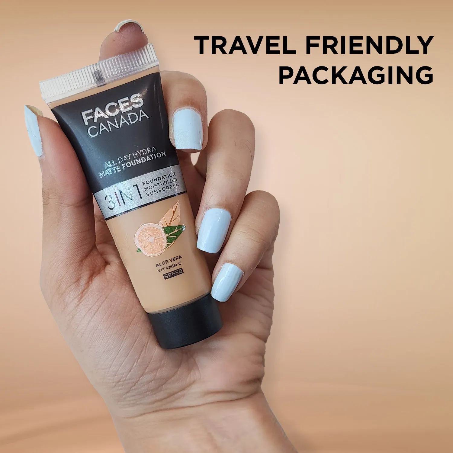 FACES CANADA All Day Hydra Matte Foundation Honey Beige 031 15ml