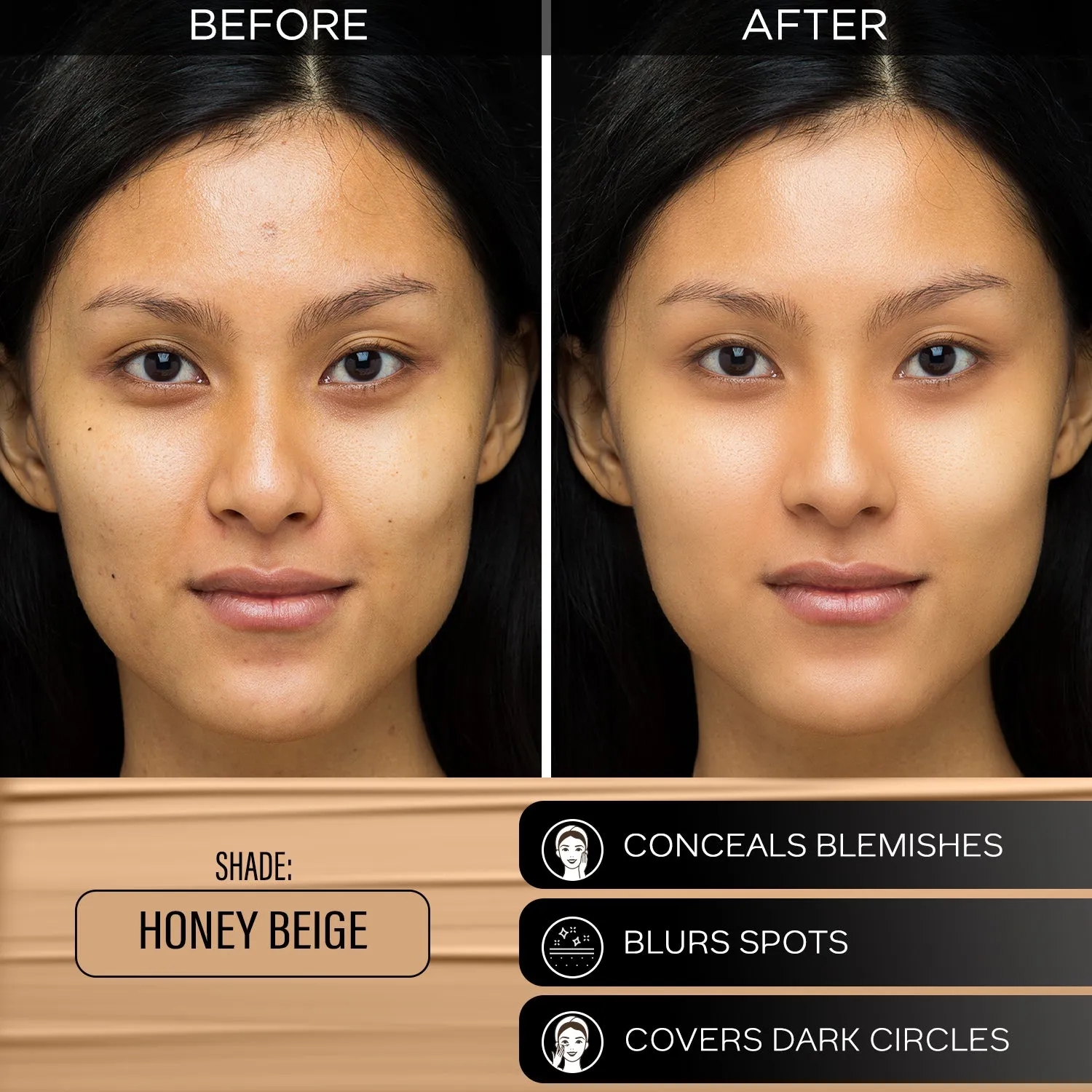 FACES CANADA All Day Hydra Matte Foundation Honey Beige 031 15ml