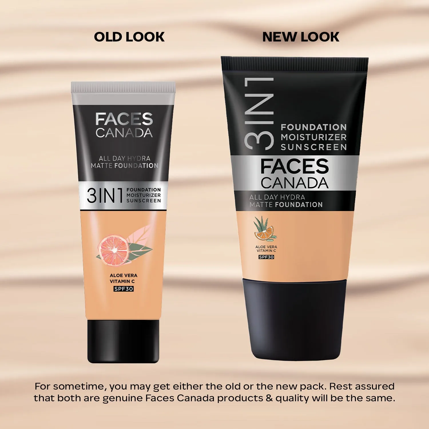 FC All Day Hydra Matte Foundation Warm Natural 021 18ml