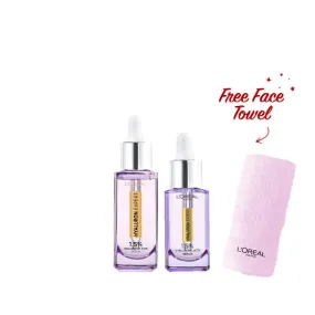 Hyaluron Expert Face Serum 30 ML   Mini Face Serum 15 ML   FREE Towel At 15% OFF