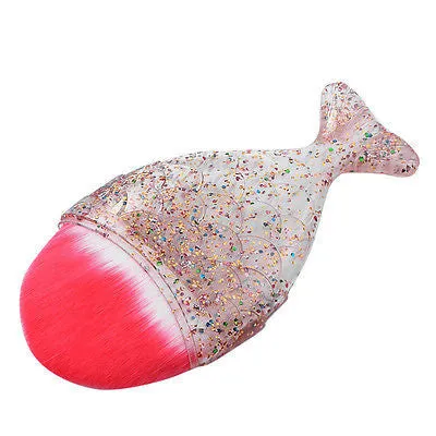 Iconic Beauty 3D Mermaid fish style makeup brush set