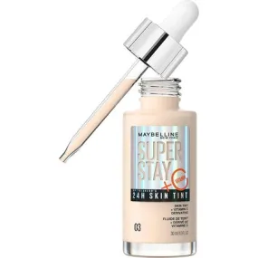 Maybelline Super Stay Skin Tint Foundation with Vitamin C Long Lasting Vegan Formula, Shade 3 03, 30 ml Maybelline New York