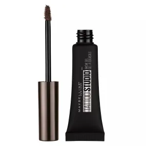 MAYBELLINE - TattooStudio Waterproof Eyebrow Gel Deep Brown - 0.23 fl oz (6.8 ml)