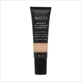 Natio Semi-Matte Full Coverage Foundation - Nutmeg 30g
