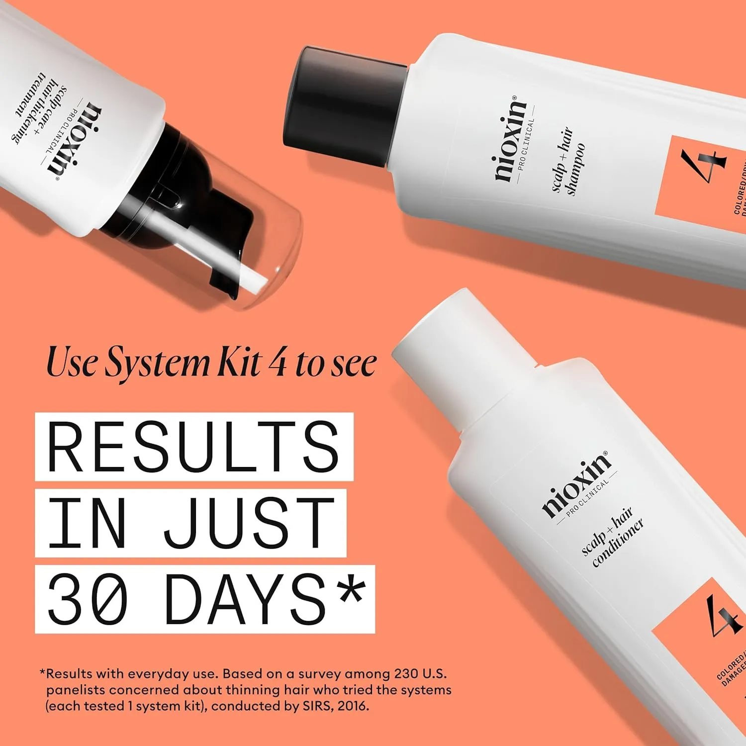 Nioxin Cleanser Shampoo System 4