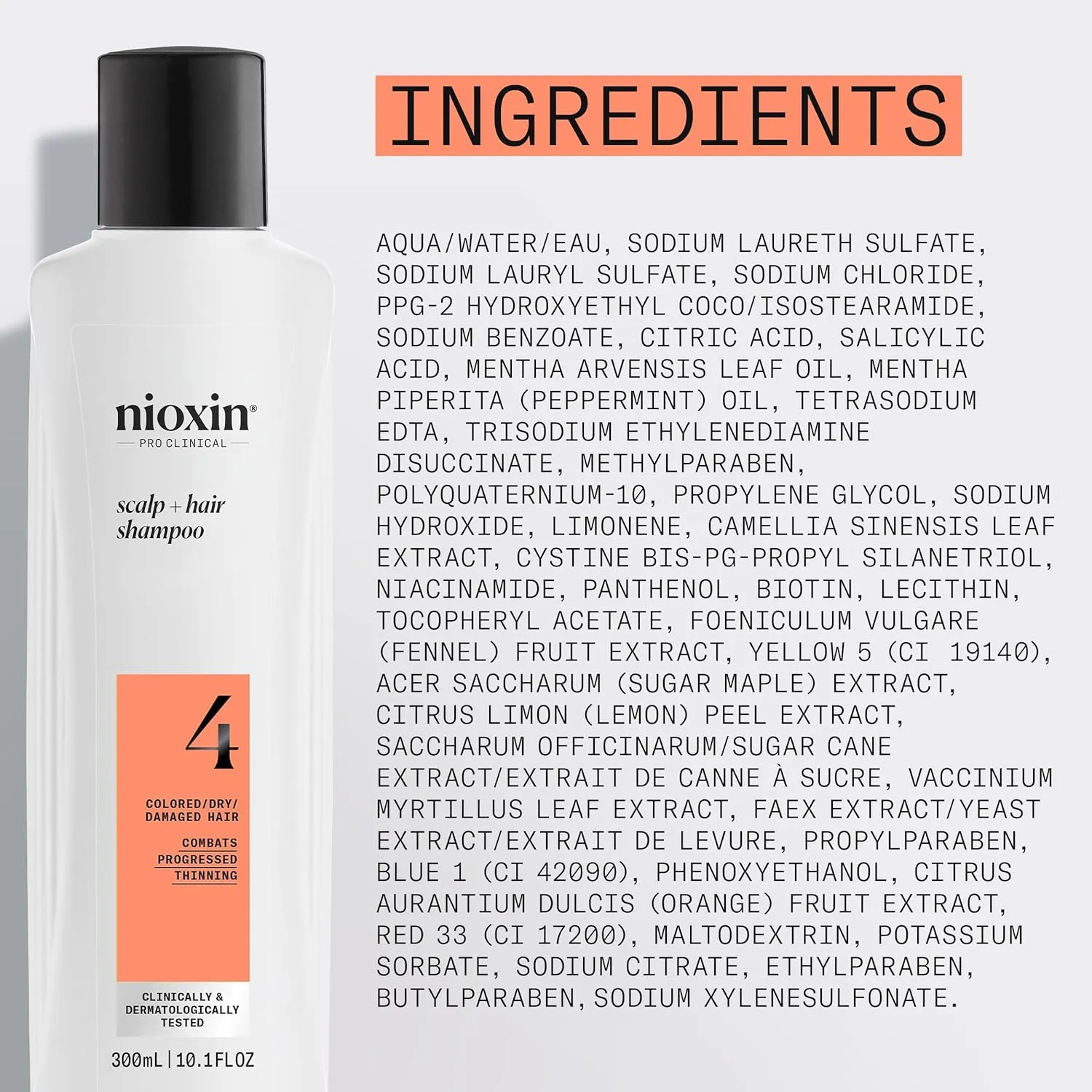 Nioxin Cleanser Shampoo System 4