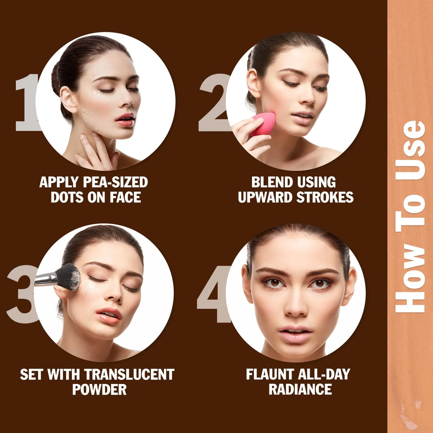 NY Bae 3 in 1 Primer   Foundation   Serum - Warm Vanilla 01 (30 ml) | Very Fair | Warm Undertone | Natural Finish | Medium Coverage