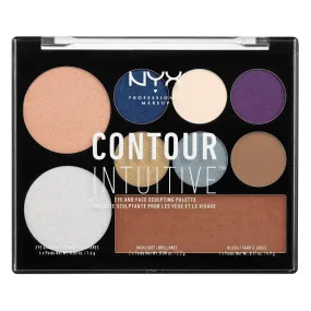 NYX Professional Makeup Contour Intuitive Palette Jewel Queens