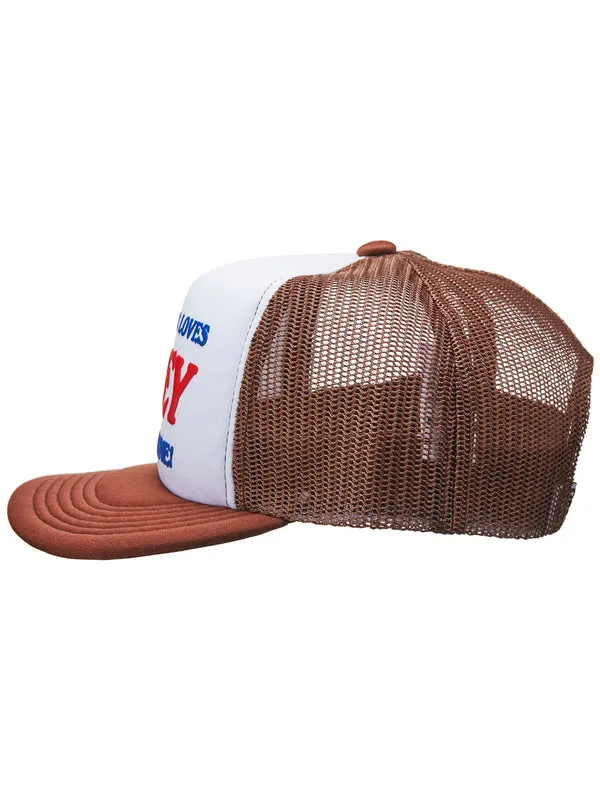 Obey Sunshine Foam Trucker - Brown