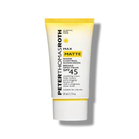 Peter Thomas Roth Max Matte Shine Control Sunscreen Broad Spectrum SPF 45