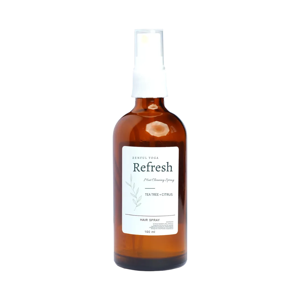Refresh yoga mat spray