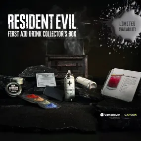 Resident Evil First Aid Drink Collector's Box (Limited Edition)
