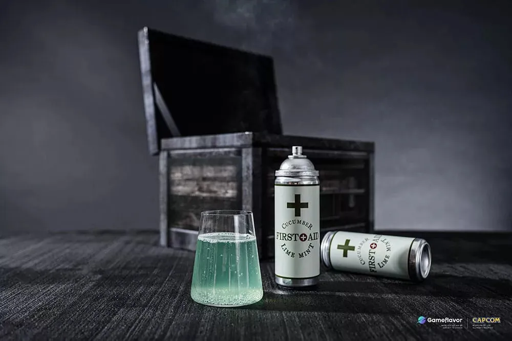 Resident Evil First Aid Drink Collector's Box (Limited Edition)
