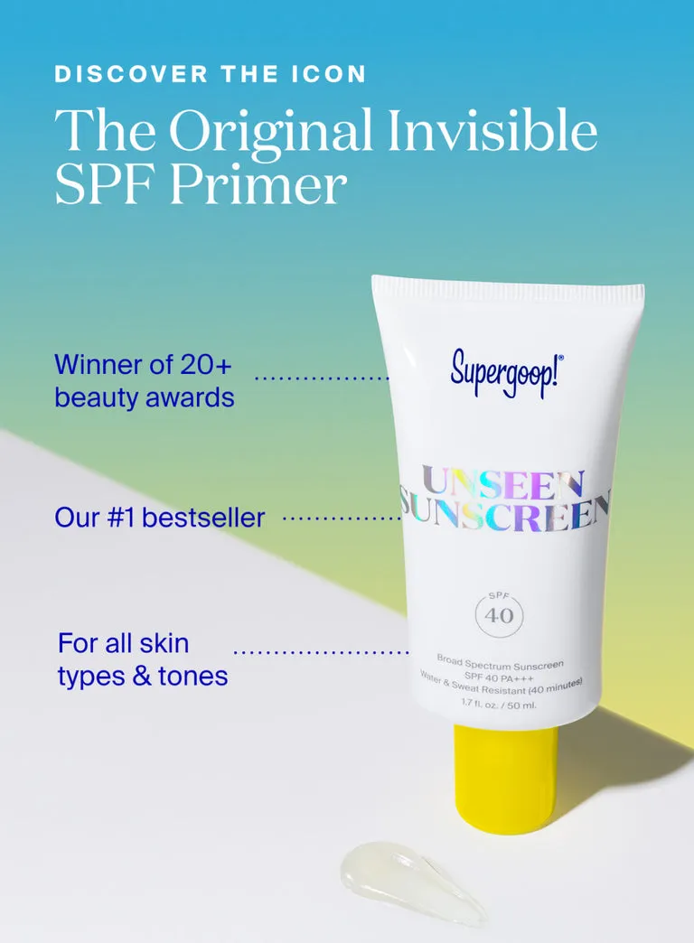 Supergoop Mineral Unseen Sunscreen SPF 40